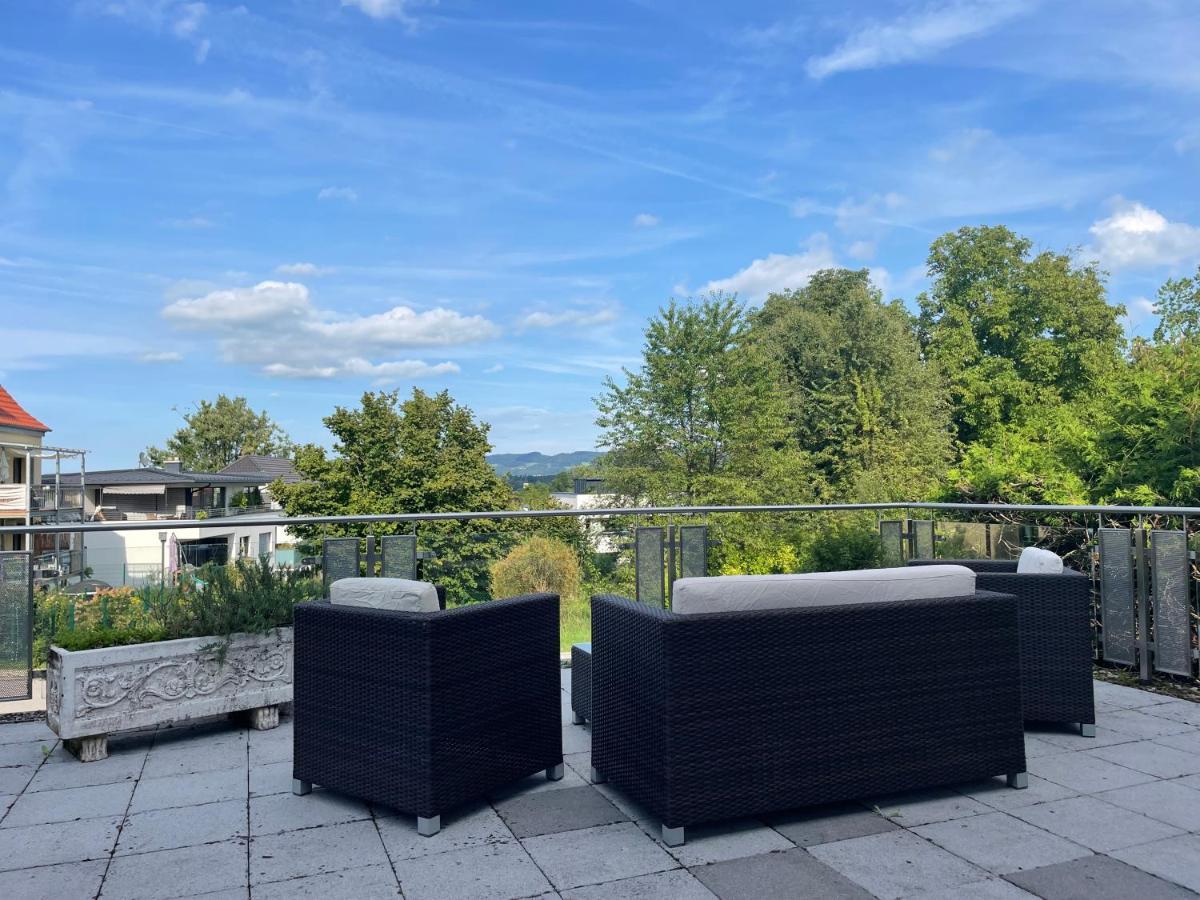 Апартаменты Fewo Boho 110 Qm Mit Bergblick 3 Min Bahnhof Лауфен Экстерьер фото