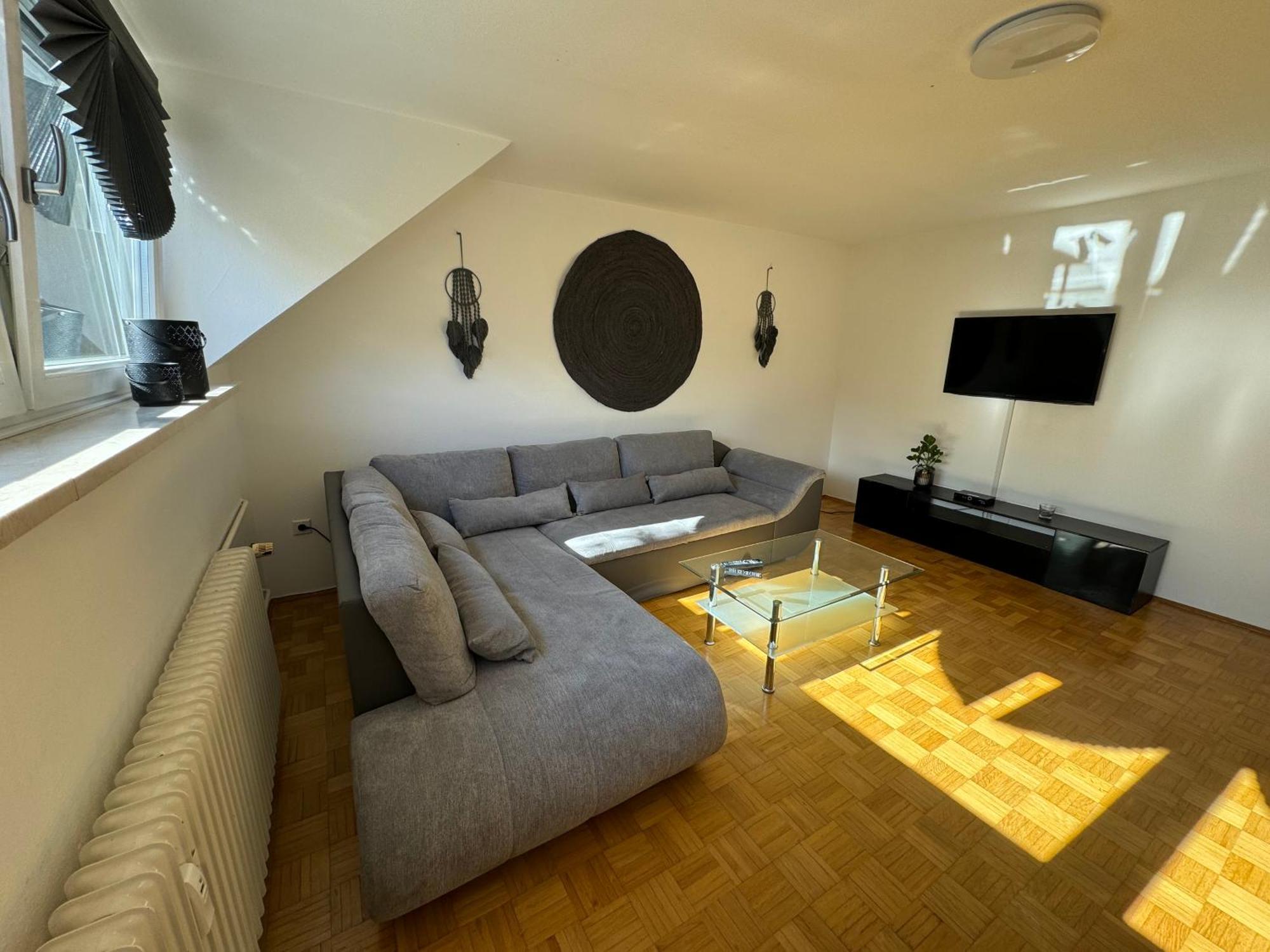 Апартаменты Fewo Boho 110 Qm Mit Bergblick 3 Min Bahnhof Лауфен Экстерьер фото