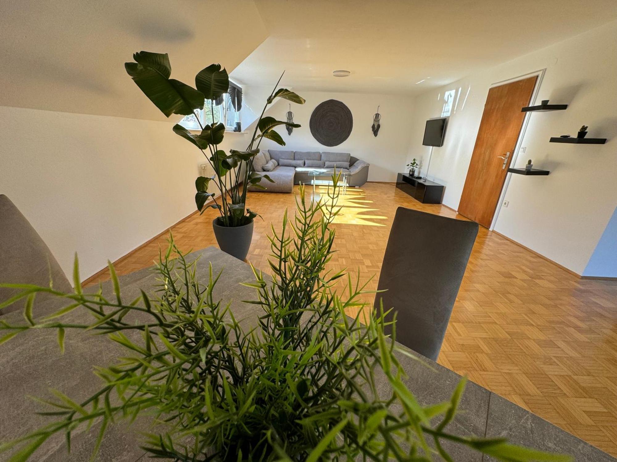 Апартаменты Fewo Boho 110 Qm Mit Bergblick 3 Min Bahnhof Лауфен Экстерьер фото