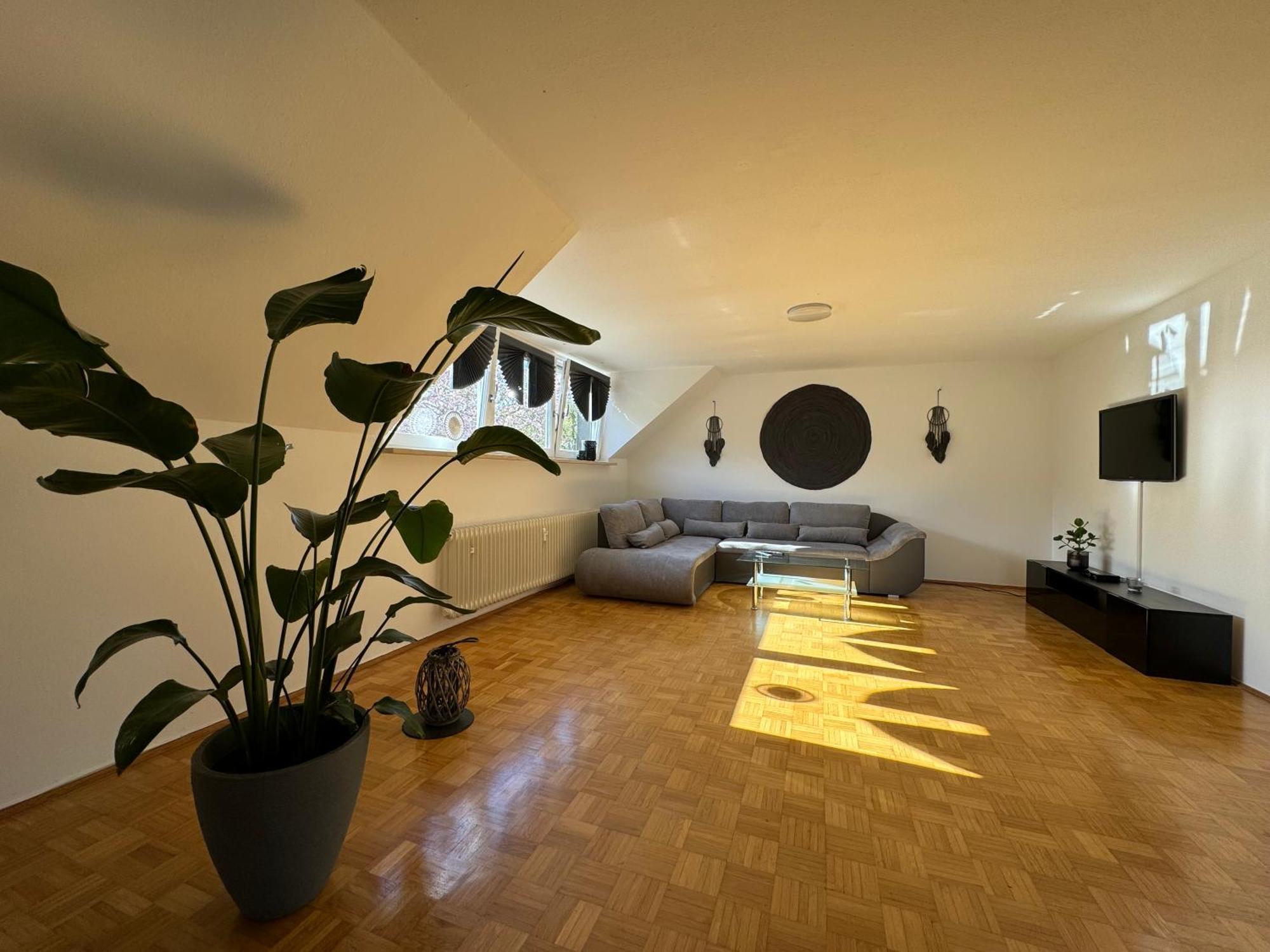 Апартаменты Fewo Boho 110 Qm Mit Bergblick 3 Min Bahnhof Лауфен Экстерьер фото